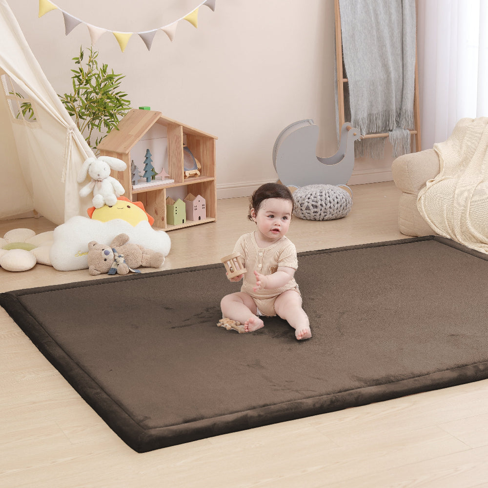 HulooSleep® 1.3" Thick -Elasti-Foam Baby Play Mat