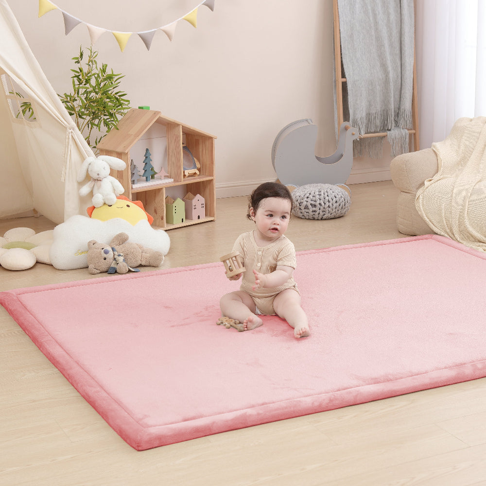 HulooSleep® 1.3" Thick -Elasti-Foam Baby Play Mat