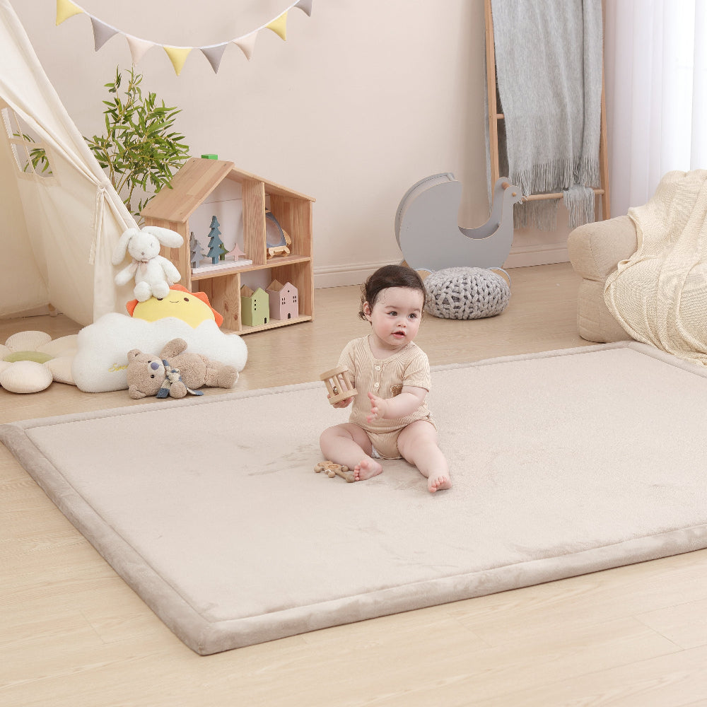 HulooSleep® 1.3" Thick -Elasti-Foam Baby Play Mat
