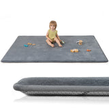 HulooSleep® Narrow-edge Baby Play Mat (Gery)