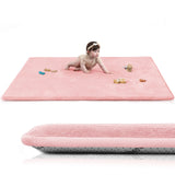 HulooSleep® Narrow-edge Baby Play Mat (Pink)