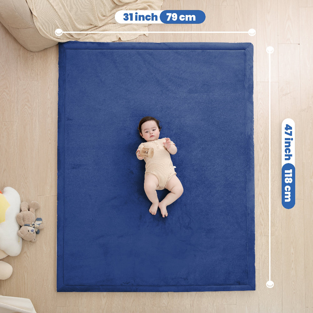 HulooSleep® 1.3" Thick -Elasti-Foam Baby Play Mat