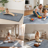 HulooSleep® Narrow-edge Baby Play Mat (Gery)