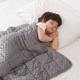 HulooSleep® 5lb-12lb Weighted Blanket for Kids