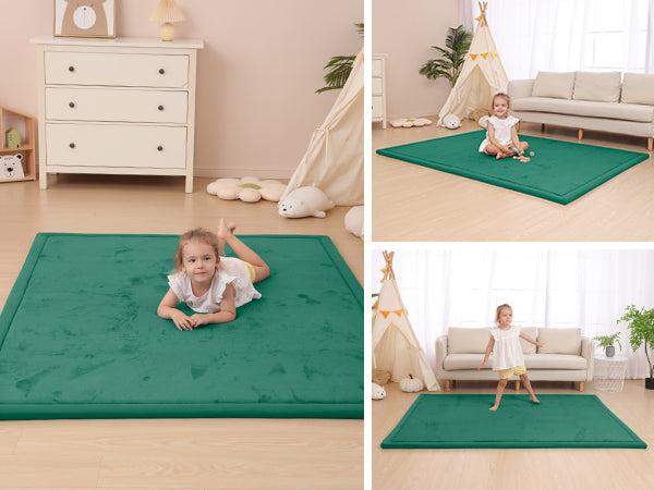 HulooSleep® 1.3" Thick -Elasti-Foam Baby Play Mat