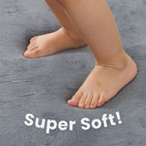 HulooSleep® 50"×50"Narrow-edge Baby Play Mat Thicker Memory Foam Mat