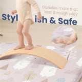1.3" Thick Various Pattern baby play mat foam 50"x50" Cushioned Playpen Mat