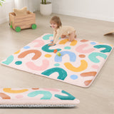 1.3" Thick Various Pattern baby play mat foam 50"x50" Cushioned Playpen Mat