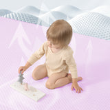 HulooSleep® 1.3" Thick Memory Foam Cooling Floor Tummy Time Mat for Summer