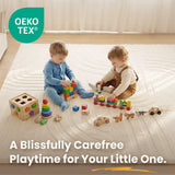 Elasti-Foam™ 1.3" Extra Thick Plush Faux Fur Play Mat