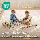 Elasti-Foam™ Plush Faux Fur Play Mat - 6'x9'