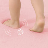 HulooSleep® Wide-edge Baby Play Mat (Pink)