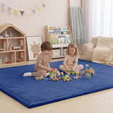 Huloosleep® Earth Tones Baby Play Mat – Small, 1.3" Elasti-Foam™