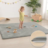 HulooSleep® Narrow-edge Baby Play Mat Thicker Memory Foam Mat