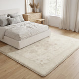 Elasti-Foam™ Serenity Floral Bordered Mat - Liora