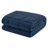 HulooSleep® 15lb-20lb Breathable Soft Double Layer Weighted Blanket for Adults