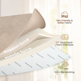 HulooSleep® Narrow-edge Baby Play Mat Thicker Memory Foam Mat