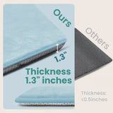 HulooSleep® Narrow-edge Baby Play Mat Thicker Memory Foam Mat
