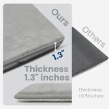 HulooSleep® Narrow-edge Baby Play Mat Thicker Memory Foam Mat