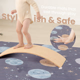 1.3" Thick Various Pattern baby play mat foam 50"x50" Cushioned Playpen Mat