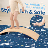 1.3" Thick Various Pattern baby play mat foam 50"x50" Cushioned Playpen Mat