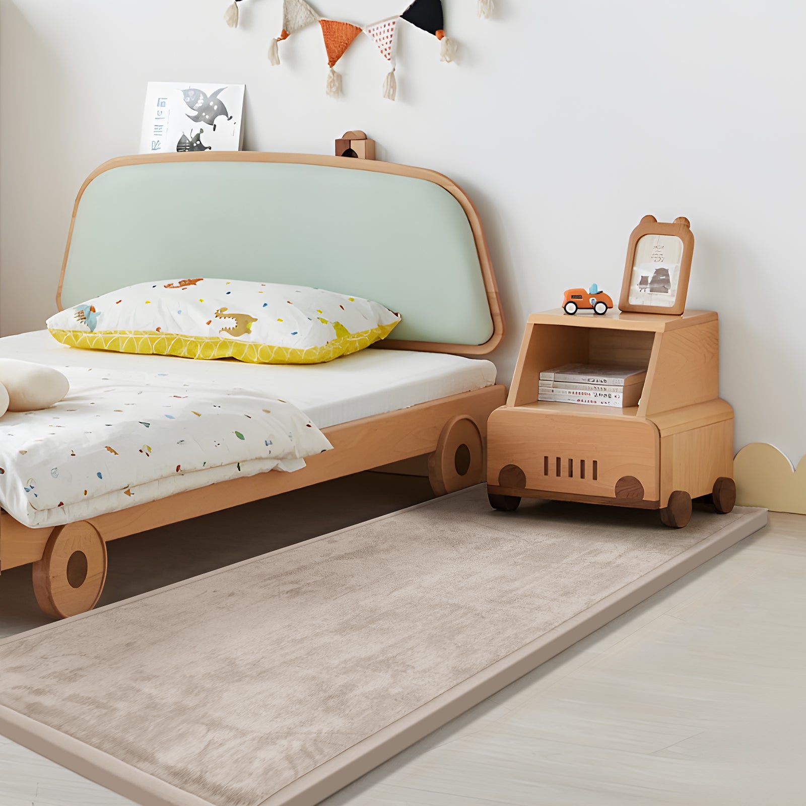 HulooSleep® 1.3" Thick Elasti-Foam Baby Play Mat