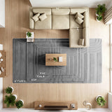 Elasti-Foam™ 1.3" Extra Thick Plush Faux Fur Play Mat