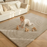 Elasti-Foam™ 1.3" Extra Thick Plush Faux Fur Play Mat