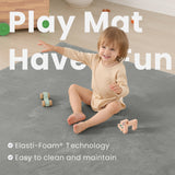 HulooSleep® 50"×50"Baby Play Mat Thicker Memory Foam Mat