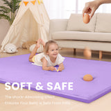 HulooSleep® 1.3" Thick Elasti-Foam™ Baby Play Mat