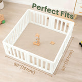 HulooSleep® Narrow-edge Baby Play Mat Thicker Memory Foam Mat