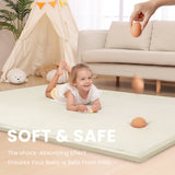 HulooSleep® 1.3" Thick Elasti-Foam™ Baby Play Mat