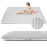 HulooSleep® 1.3" Thick Memory Foam Cooling Floor Tummy Time Mat for Summer