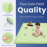 HulooSleep® 1.3" Thick Elasti-Foam™ Baby Play Mat