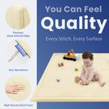 HulooSleep® 1.3" Thick Elasti-Foam™ Baby Play Mat