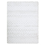 Elasti-Foam™ Nomad Diamond Shag Mat - Sand/Charcoal