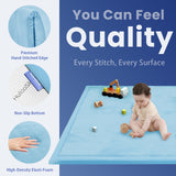 HulooSleep® 1.3" Thick Elasti-Foam™ Baby Play Mat