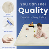 HulooSleep® 1.3" Thick Elasti-Foam™ Baby Play Mat