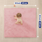 HulooSleep® 50"×50"Baby Play Mat Thicker Memory Foam Mat