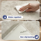 Elasti-Foam™ Serenity Floral Bordered Mat - Liora