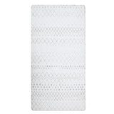 Elasti-Foam™ Nomad Diamond Shag Mat - Sand/Charcoal