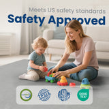 HulooSleep® Narrow-edge Baby Play Mat Thicker Memory Foam Mat