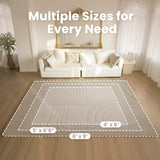 Elasti-Foam™ 1.3" Extra Thick Plush Faux Fur Play Mat