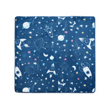 Elasti-Foam™ 1.3” Inch Rocket Print Baby Play Mat For Playpen