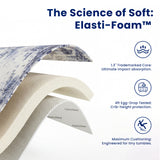 Elasti-Foam™ Boho Vintage Persian Print Soft Touch Playmat