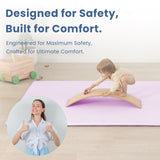 HulooSleep® 1.3" Thick Memory Foam Cooling Floor Tummy Time Mat for Summer