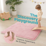 HulooSleep® Narrow-edge Baby Play Mat Thicker Memory Foam Mat