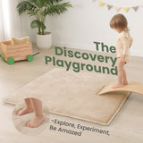 HulooSleep® Narrow-edge Baby Play Mat Thicker Memory Foam Mat
