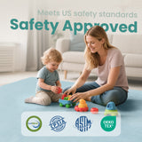 HulooSleep® Narrow-edge Baby Play Mat Thicker Memory Foam Mat