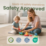 HulooSleep® Narrow-edge Baby Play Mat Thicker Memory Foam Mat